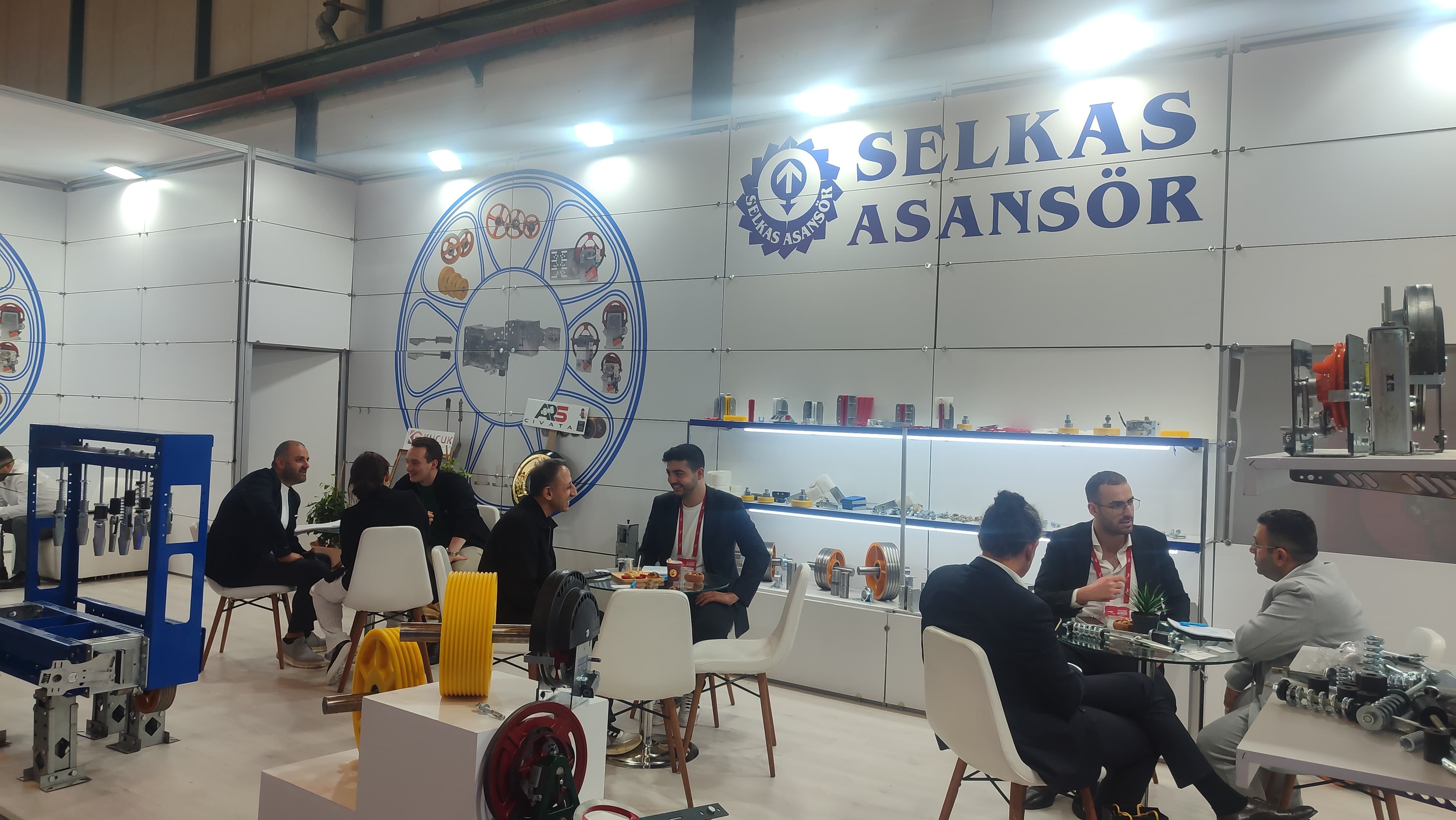 Selkas Asansör 19. Uluslararası Asansör Fuarında Ziyaretçileriyle Buluştu
